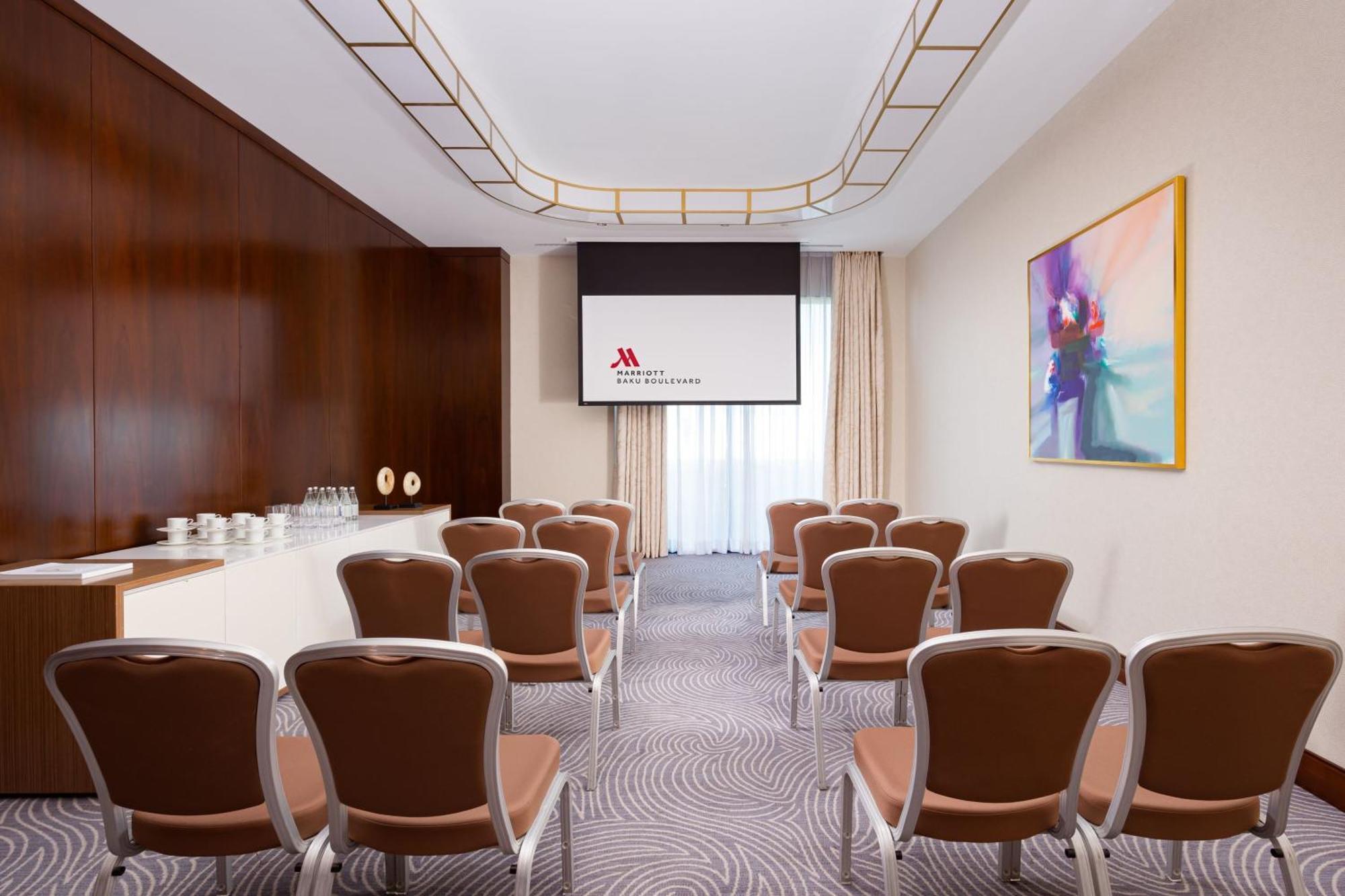 Baku Marriott Hotel Boulevard Ngoại thất bức ảnh Meeting room