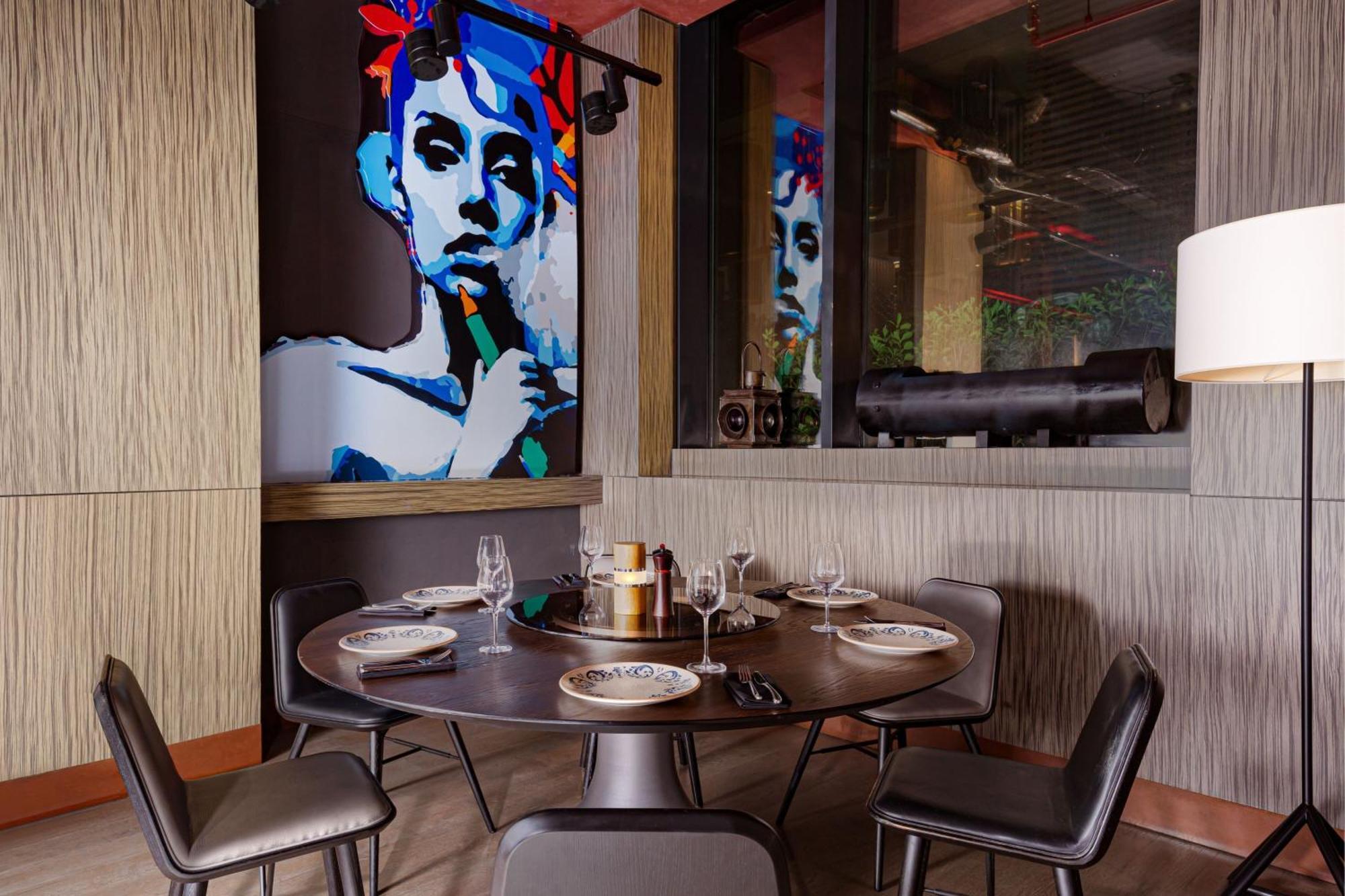 Baku Marriott Hotel Boulevard Ngoại thất bức ảnh The interior of the restaurant