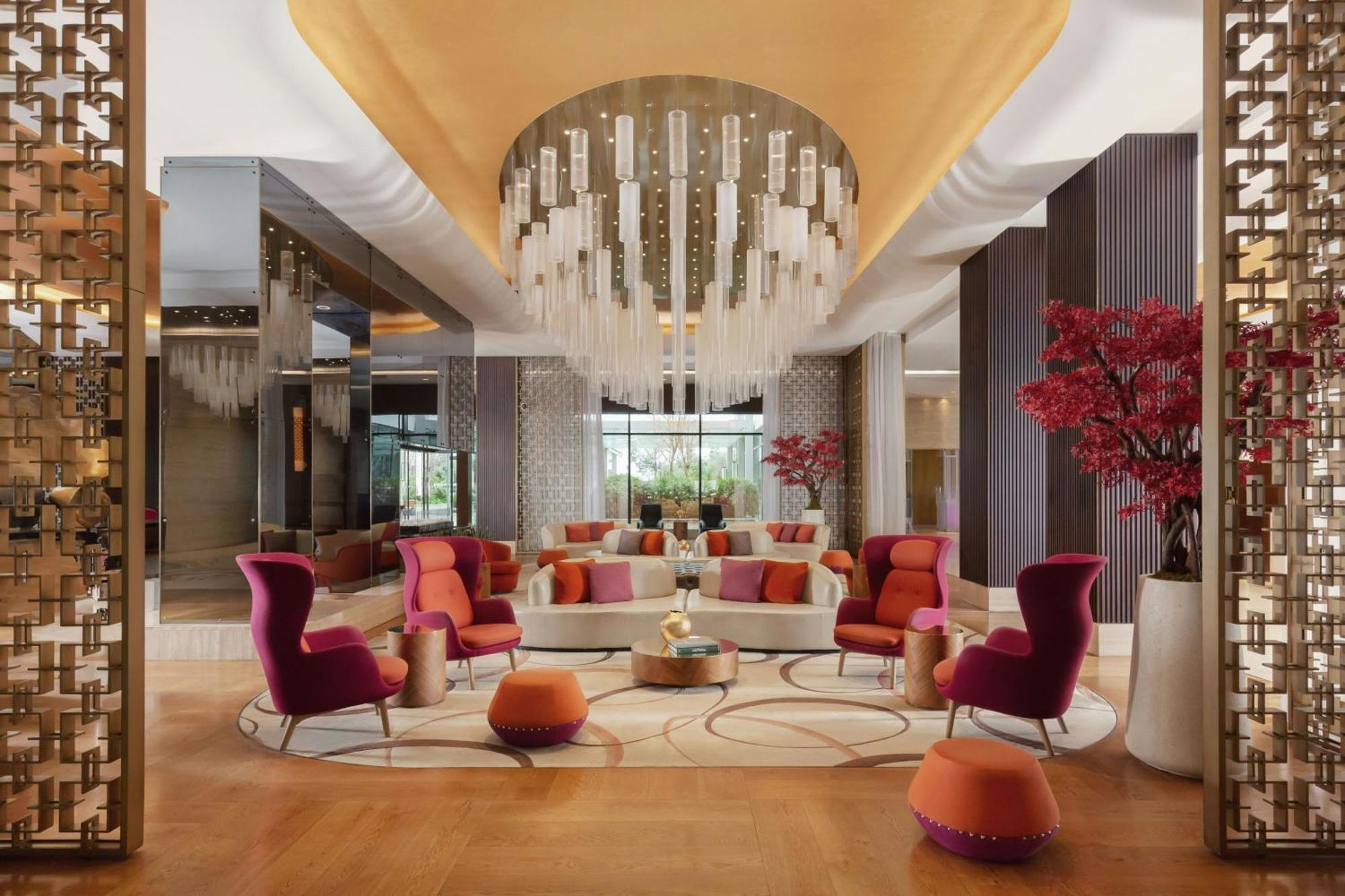 Baku Marriott Hotel Boulevard Ngoại thất bức ảnh The lobby of the hotel